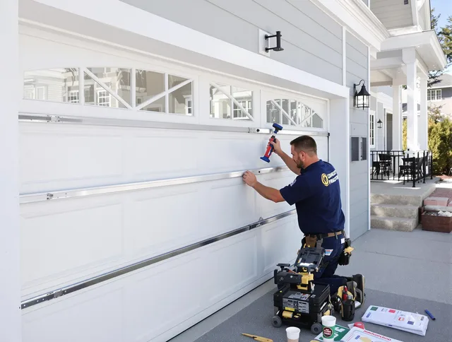 Professional garage door installation by Sunrise Garage Door Repair in Sunrise