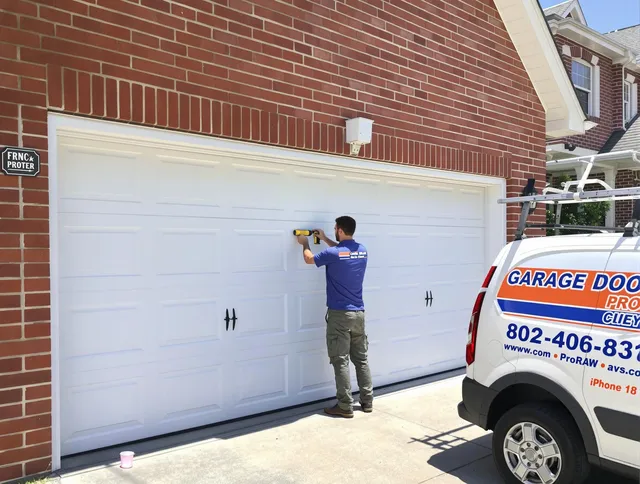 Local garage door repair service by Sunrise Garage Door Repair in Sunrise